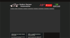 Desktop Screenshot of andershansenauto.dk