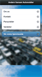 Mobile Screenshot of andershansenauto.dk